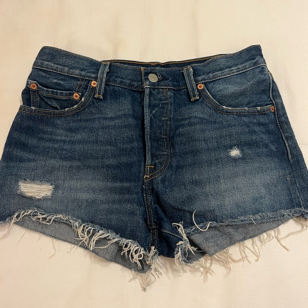 Levis vintage denim shorts
